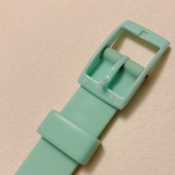 Swatch Lady Long Strap Mint Watch - Picture 6 of 8